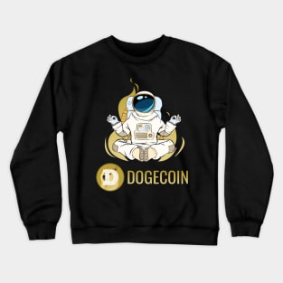 Dogecoin coin Crypto coin Cryptocurrency Crewneck Sweatshirt